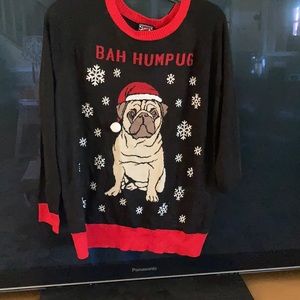 Bah Humpug ugly Christmas sweater